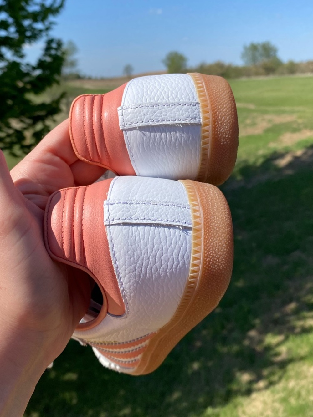 Adidas Samba OG White & Wonder Clay - Picture 5 of 7